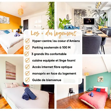 Appartement Spacieux 3 Cosy Centre